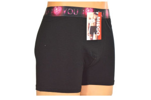 50002 gładkie bokserki  I LOVE YOU - XL