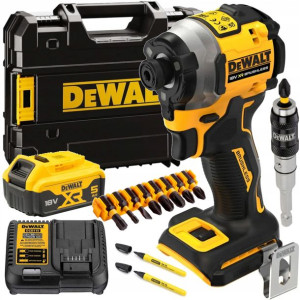 Zakrętarka Udarowa Dewalt Dcf850 5,0ah 18v + Bity