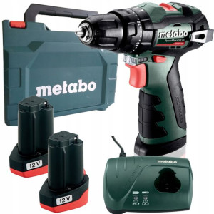 Wkrętarka Udarowa Powermaxx Sb Bl 12v 2x2ah Metabo