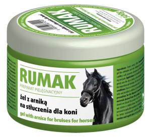 Vetos-Farma RUMAK Żel z arniką na stłuczenia dla koni 250g/data ważności 30