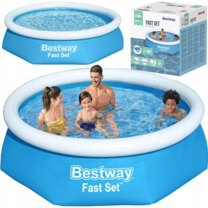 BASEN Rozporowy BESTWAY Ogrodowy 244x61cm DUŻY PCV