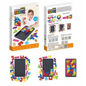 UKŁADANKA Sensoryczna TETRIS Puzzle 3w1 27 elemen.