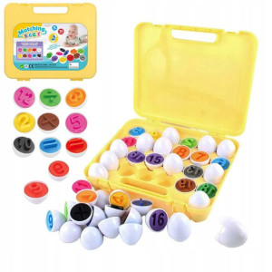 UKŁADANKA Sorter Montessori do nauki liczenia 26el