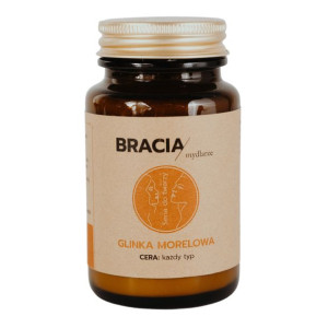 Bracia Mydlarze, Glinka morelowa, każdy typ cery, 75 ml