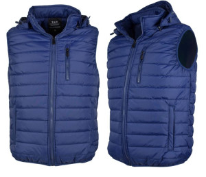 4xl-bezrękawnik Męski Kamizelka Granatowa 2201