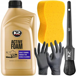 K2 Active Foam 1kg Aktywna Piana Gąbka Pędzelek K2