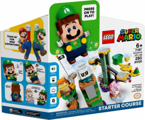 Klocki Lego Super Mario 71387 - Przygody Z Luigim - Zestaw Startowy