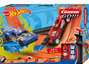 Tor Wyścigowy Go!!! Hot Wheels 4,9 M