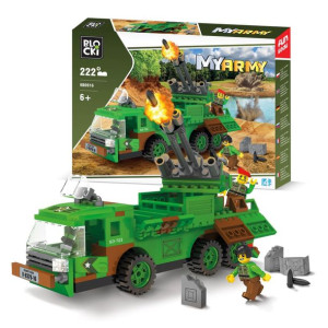 Klocki Blocki Myarmy Wyrzutnia Rakiet 222 El.
