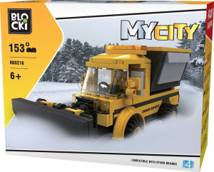 Klocki Blocki Mycity Pług Śnieżny 153 El.