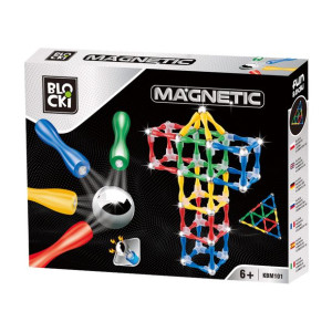 Klocki Blocki Magnetic 124 El.