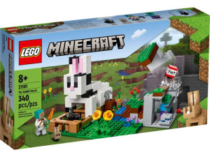 Lego Minecraft Królicza Farma 21181