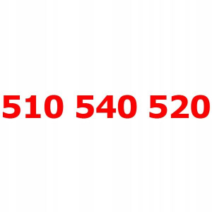 510 540 520 ZŁOTY nr telefonu NUMER ORANGE / NJU