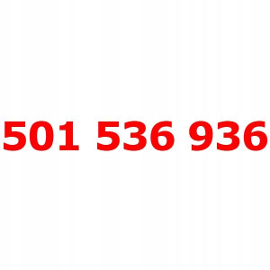501 536 936 ZŁOTY nr telefonu NUMER ORANGE / NJU