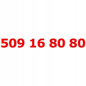 509 16 80 80 Złoty Łatwy Numer Orange Nju Starter