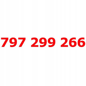 797 299 266 Złoty Łatwy Numer Orange Nju Starter