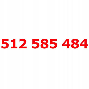 512 585 484 Złoty Łatwy Numer Orange Nju Starter