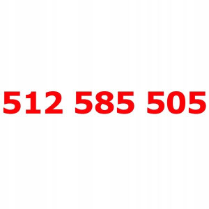 512 585 505 Złoty Łatwy Numer Orange Nju Starter