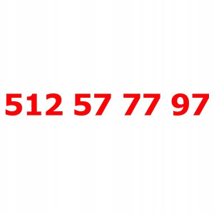 512 57 77 97 Złoty Łatwy Numer Orange Nju Starter