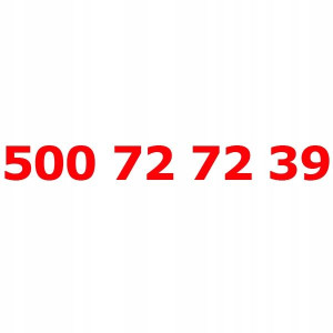 500 72 72 39 Złoty Łatwy Numer Orange Nju Starter