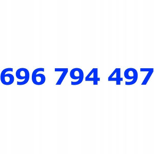 696 794 497 Złoty Numer T-mobile Starter Tmobile