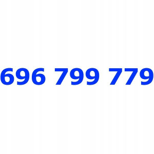 696 799 779 Złoty Numer T-mobile Starter Tmobile
