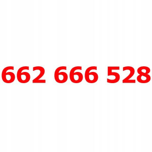 662 666 528 Złoty Numer T-mobile Starter Tmobile