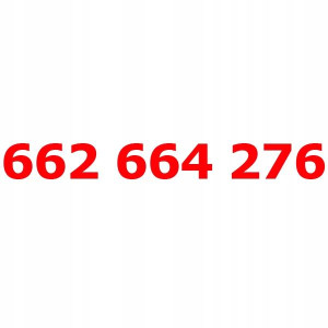 662 664 276 Złoty Numer T-mobile Łatwy Nr Telefonu
