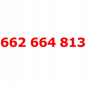 662 664 813 Złoty Numer T-mobile Starter Tmobile