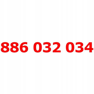 886 032 034 Złoty Numer T-mobile Starter Tmobile