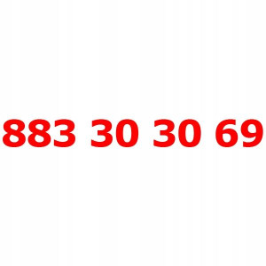 883 30 30 69 Złoty Numer T-mobile Starter Tmobile