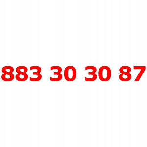 883 30 30 87 Złoty Numer T-mobile Starter Tmobile