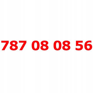 787 08 08 56 Złoty Numer T-mobile Starter Tmobile