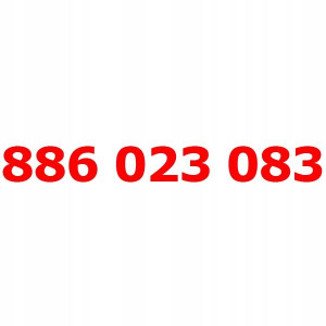 886 023 083 Złoty Numer T-mobile Starter Tmobile