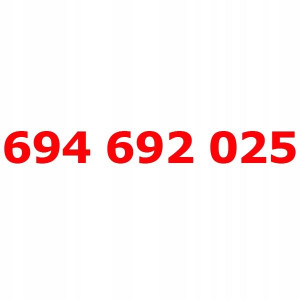 694 692 025 Złoty Numer T-mobile Starter Tmobile