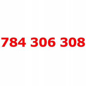 784 306 308 Złoty Numer T-mobile Starter Tmobile