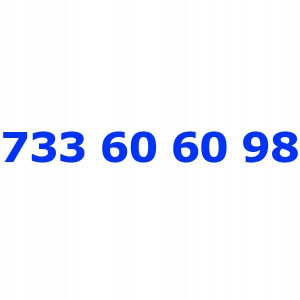 733 60 60 98 Złoty łatwy numer PLAY STARTER KARTA