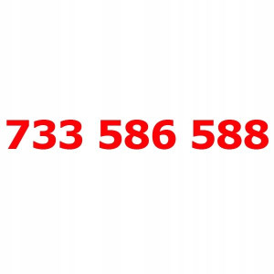 733 586 588 Złoty łatwy numer PLAY STARTER KARTA