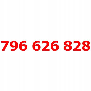 796 626 828 Złoty łatwy numer PLAY STARTER KARTA