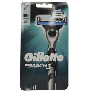 Maszynka do golenia Gillette Mach3 rączka +1 wkład oryginał