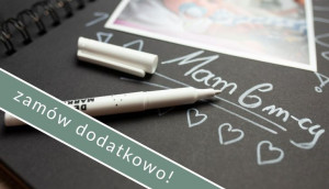 Marker biały do albumów