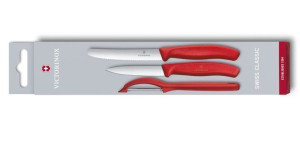 Victorinox noże zestaw 3szt.  6.7111.31 czerwony