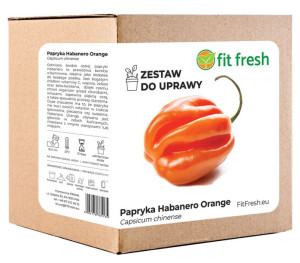 Zestaw do Uprawy Papryka HABANERO ORANGE - papryki