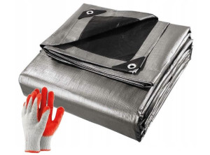 Plandeka 8x12 GRUBA 260g Mrozoodporna NAJGRUBSZA