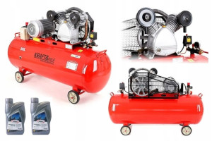 Kompresor Olejowy Sprężarka 300l 7,5km 400v 2tłoki