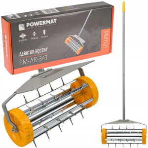 Aerator Ręczny Wertykulator Walcowy Do Trawy Kolce