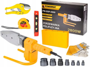 Zgrzewarka do Rur PCV PP 2800W LCD matryce 16-63MM