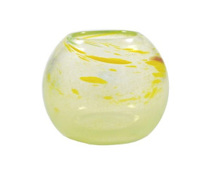 Szklany lampion tealight - plamka