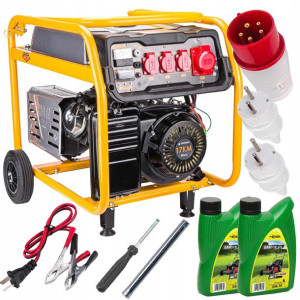 Agregat PRĄDOTWÓRCZY Generator 7500W 230V 12V 400V