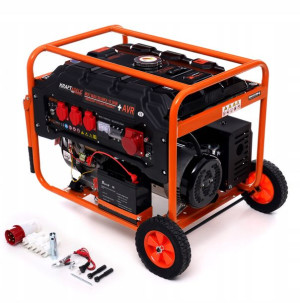 Agregat Prądotwórczy Generator 5500w Miedź + Ol